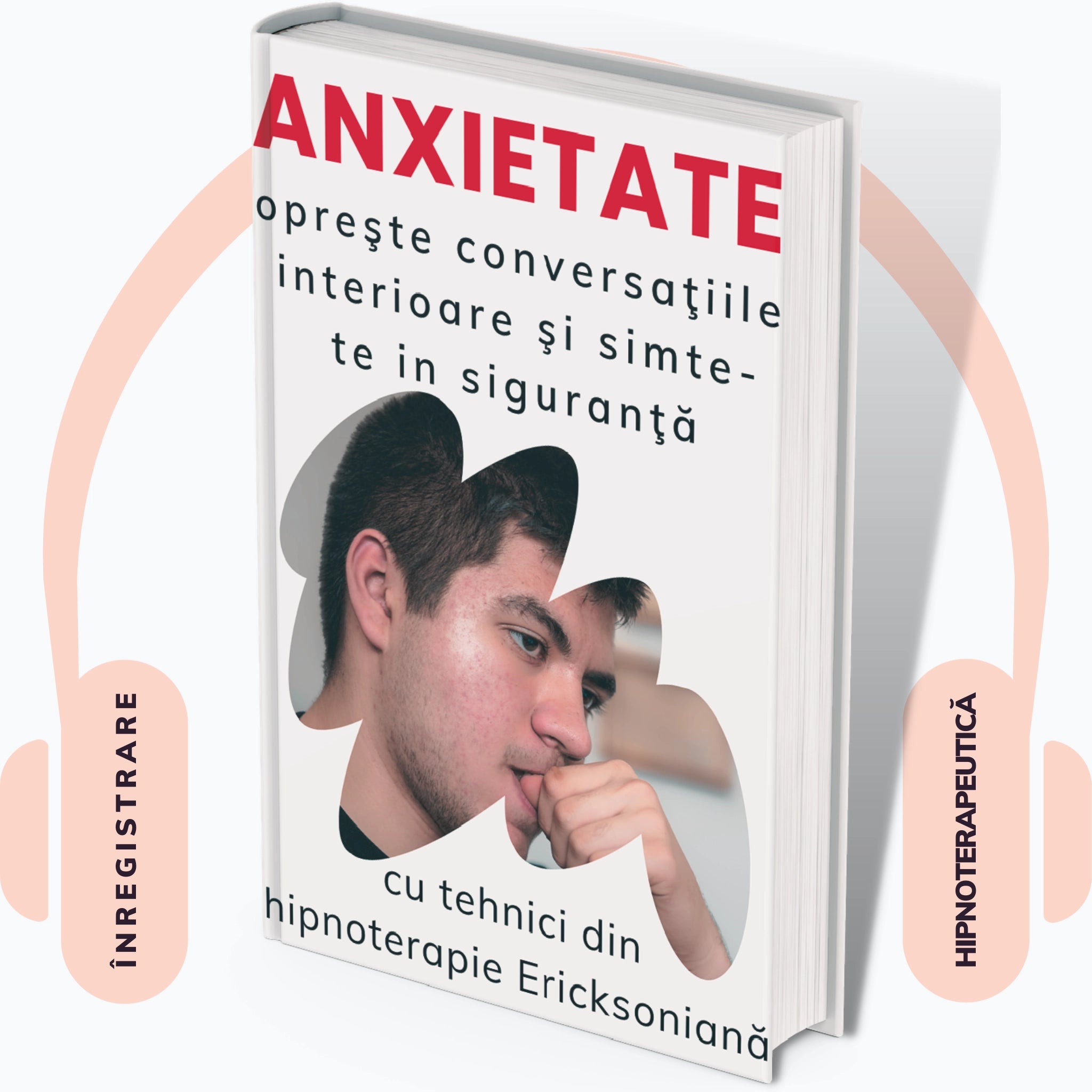 Coperta audiobook "Anxietate: oprește conversațiile interioare și simte-te în siguranță"