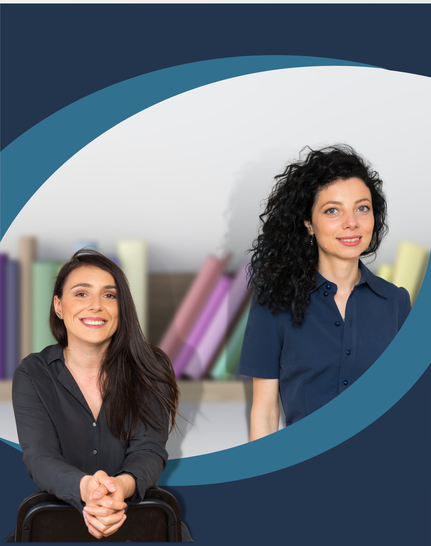 toeasemymind's therapists: Isabela Stanciu and Mara Craciunescu