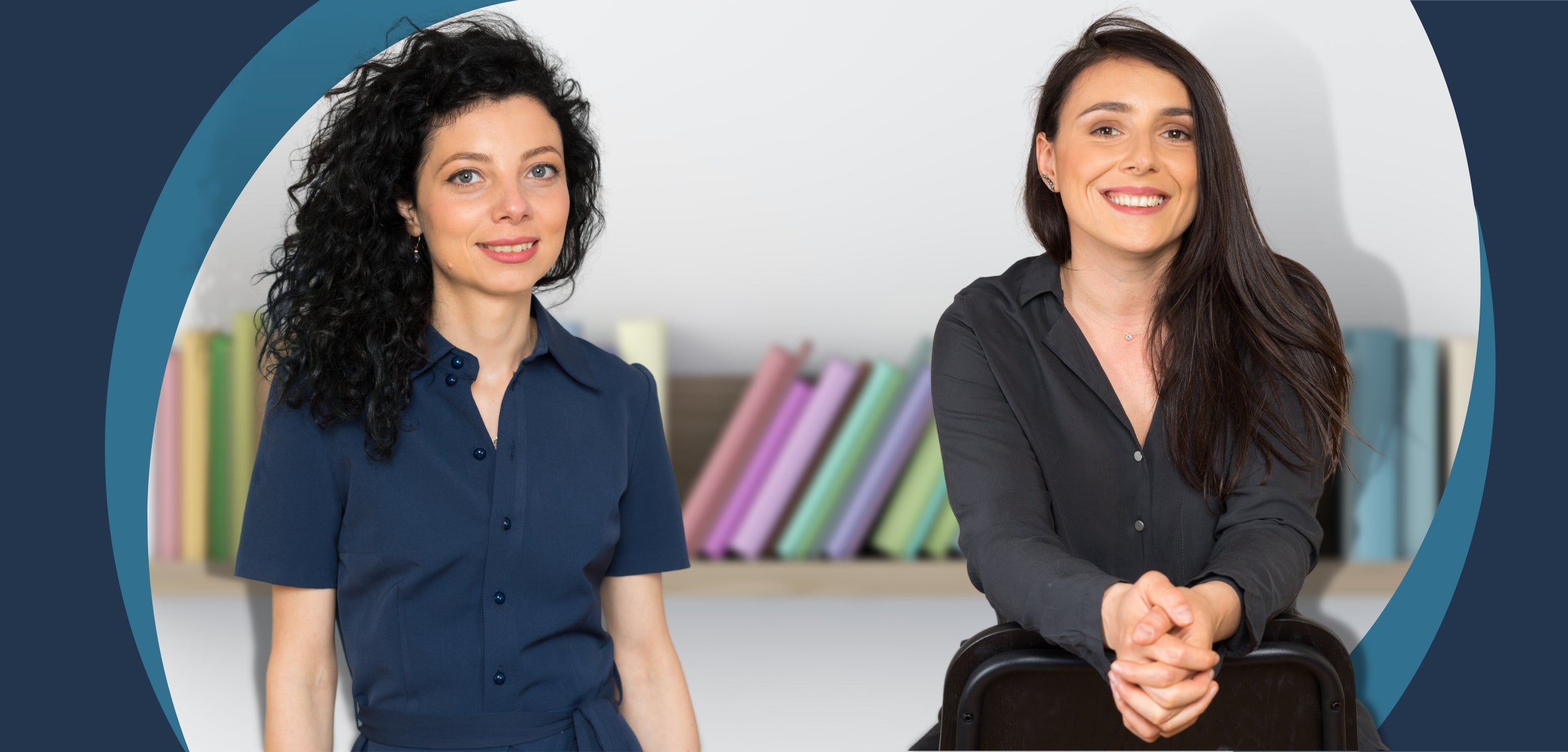 toeasemymind's therapists: Isabela Stanciu and Mara Craciunescu